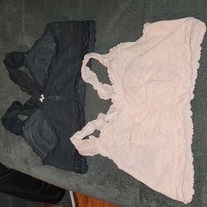 Cacique lace bralettes